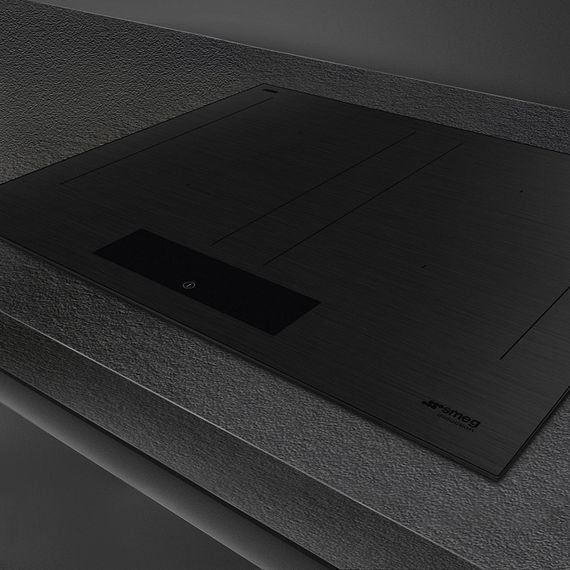 Индукционная стеклокерамич. панель SMEG SIM3644MB