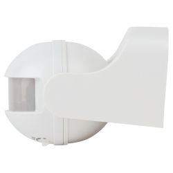 Датчик движения ЭРА MD 03 для дома инфракрасный белый 1200 Вт угол 180° 12 м