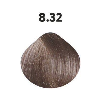 8.32 крем-краска KAARAL Baco Color Collection светлый блондин золтисто фиолетовый - 100 мл.