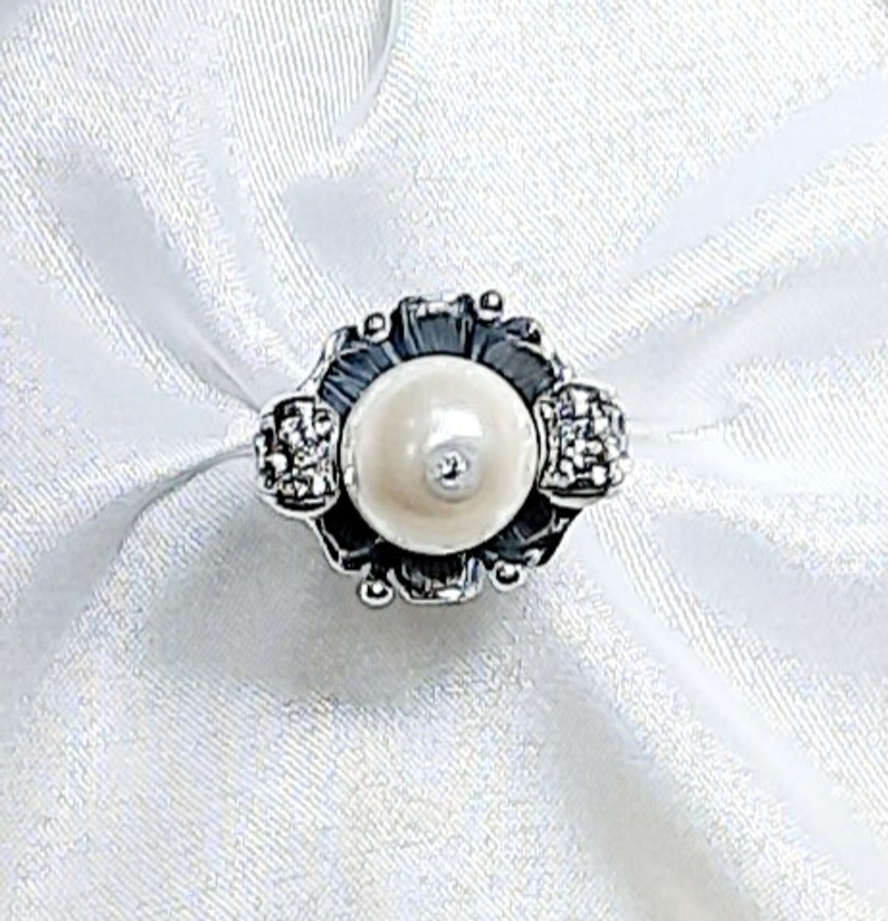 "Диво" кольцо в серебряном покрытии из коллекции "Презент" от Jenavi