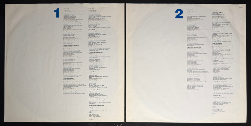 Виниловая пластинка Tina Turner ‎– Simply The Best 2LP