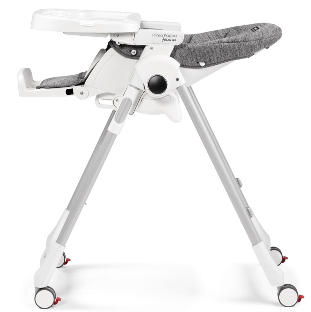 Стульчик для кормления Peg Perego Prima Pappa Follow Me Wonder Grey
