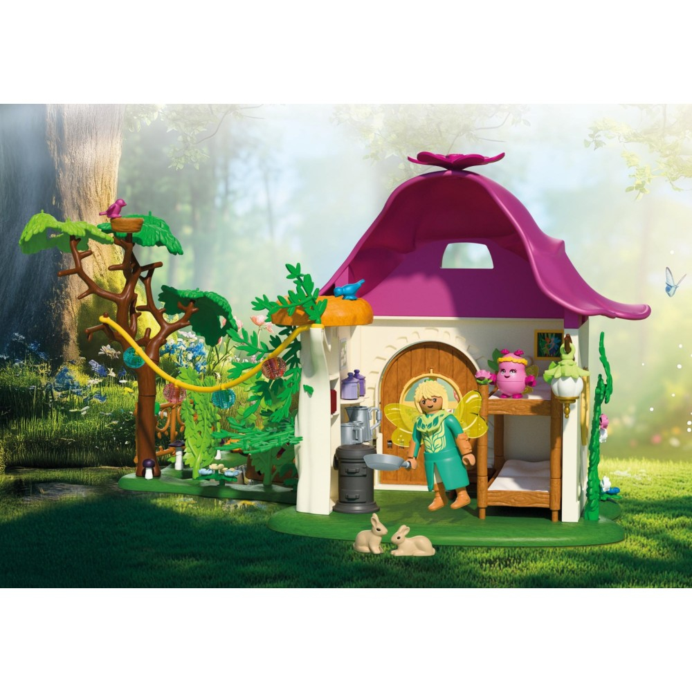 Playmobil - Уютный дом фей и золотой единорог 71838