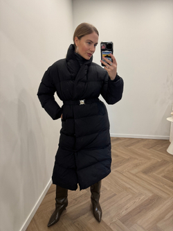 Пуховик Шерон черный