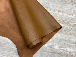 Baby Rondine Camel Box (1,5-1,7 мм), цв. Коричневый, натуральная кожа