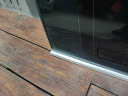 Стекло багажника левое Volvo XC90 2 14-нв Б/У Оригинал 31468145