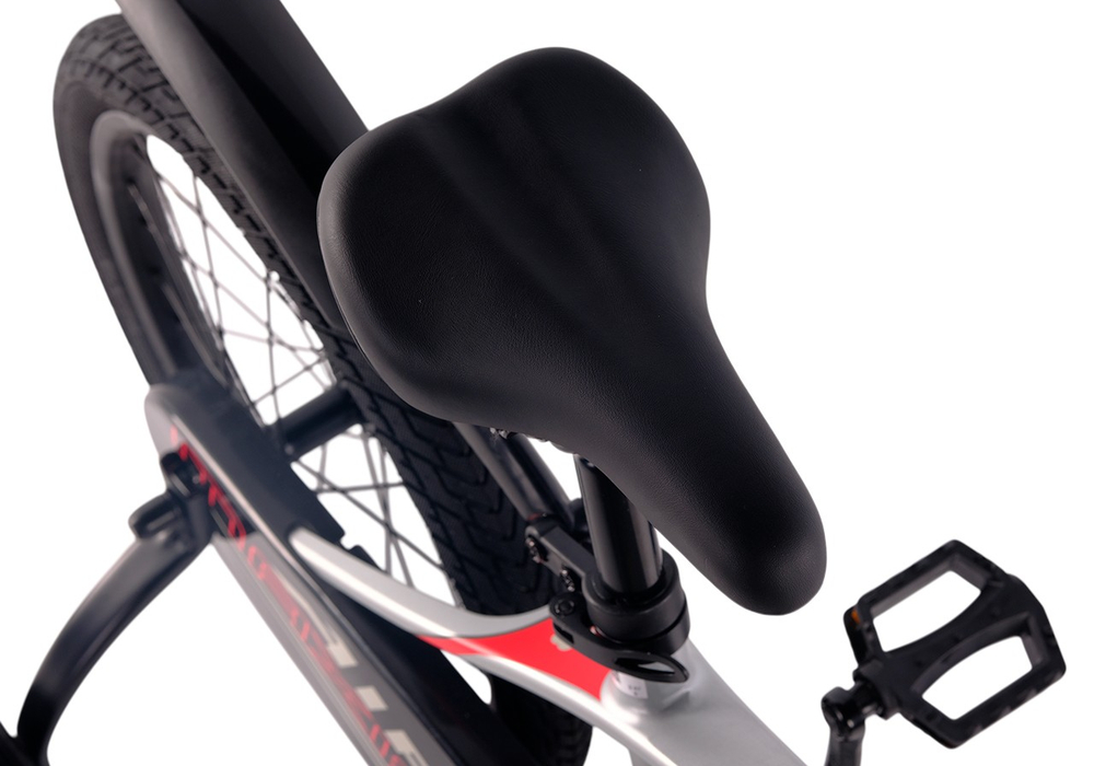 Велосипед 18'' Maxiscoo AIR Стандарт Серый Жемчуг (2025)