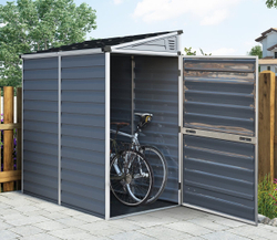 Сарай из поликарбоната Palram SkyLight Pent 4x6 grey