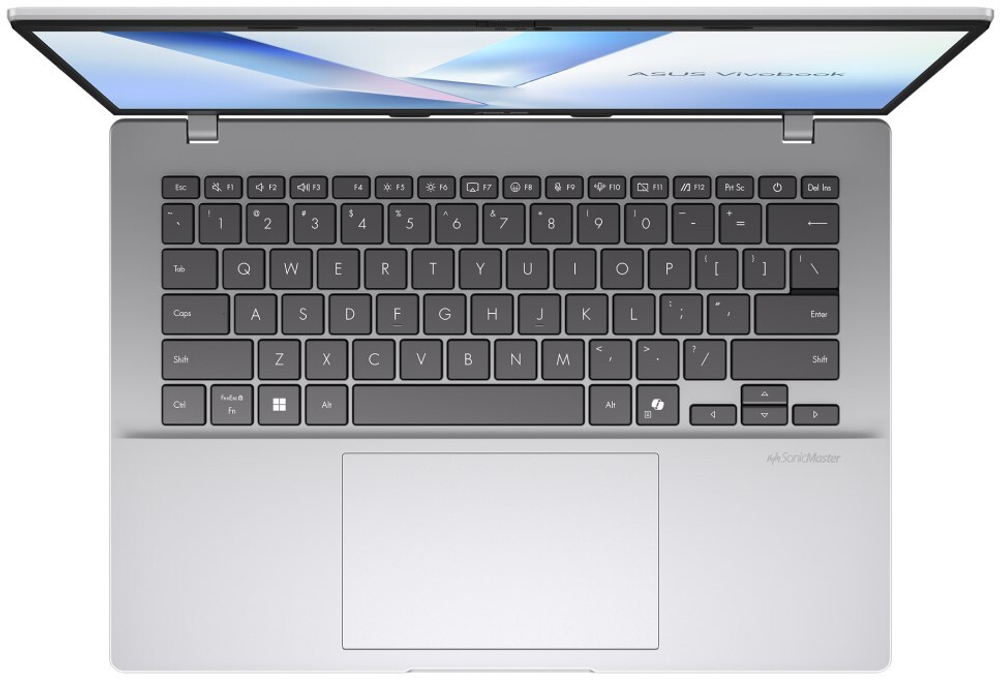 Ноутбук  ASUS M1407KA-LY028 14 ", Ryzen AI 300, 16 Гб RAM, 512 Гб SSD, Radeon 840M, Серебристый