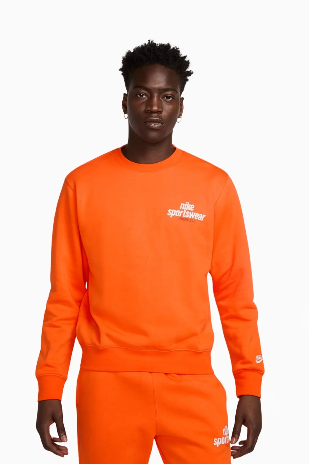 Кофта Nike Sportswear Club - оранжевый