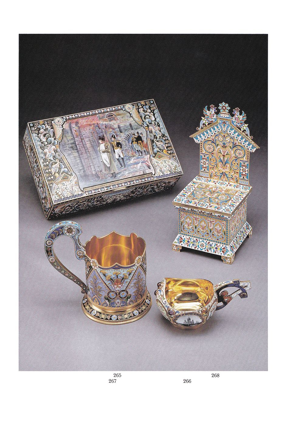 Каталог аукциона Sotheby's, Нью-Йорк, Фаберже, предметы русского декоративно-прикладного искусства, объекты роскоши и серебро от 15 декабря 1987 года