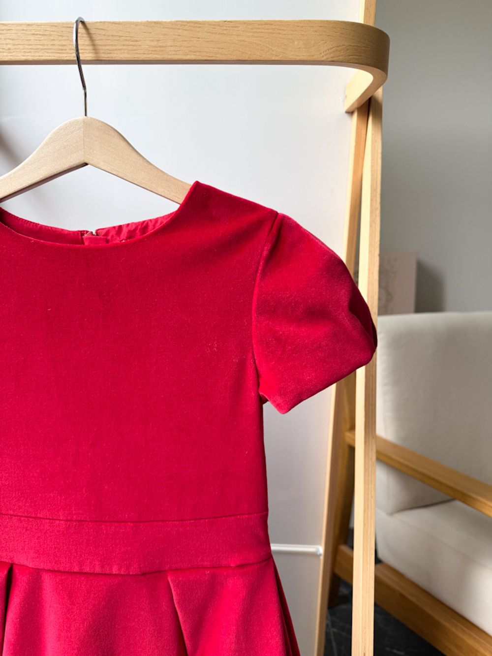 Бархатное платье Jacadi, 140