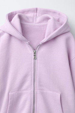 ZARA ТОЛСТОВКА НА МОЛНИИ БАЗОВАЯ, РОЗОВЫЙ
