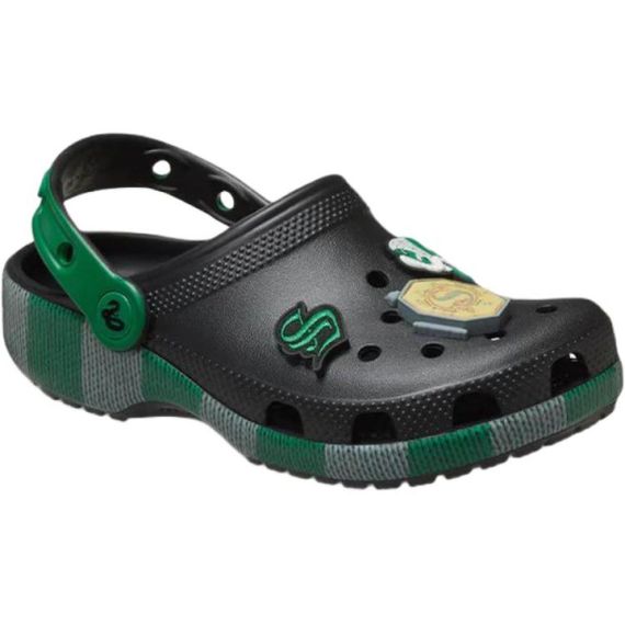 Crocs Classic Clog 'Black Green'