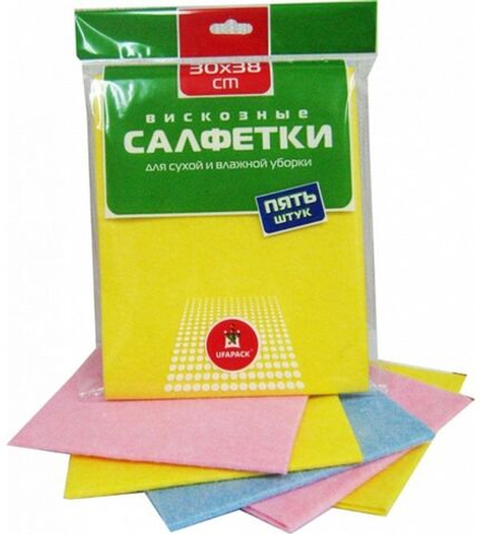 Салфетка вискозная 30*38