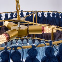 Подвесная Люстра Tassel Синий By Imperiumloft