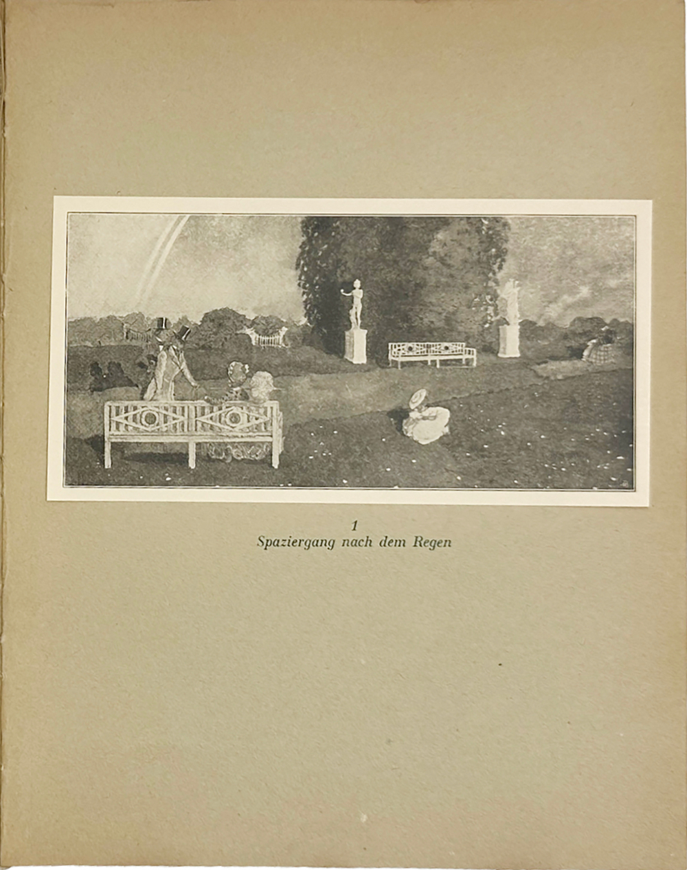 Альбом репродукций картин Константина Сомова на немецком языке. BERLIN, Изд. Ю. Барда,1922 г.