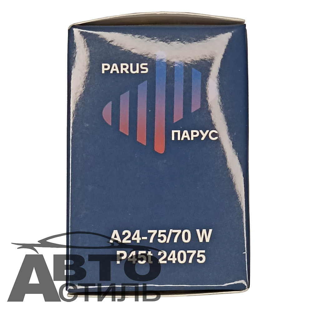 Автолампа 2R 24V 75\70W P45t фарная круглая с\о РarusAuto 24075