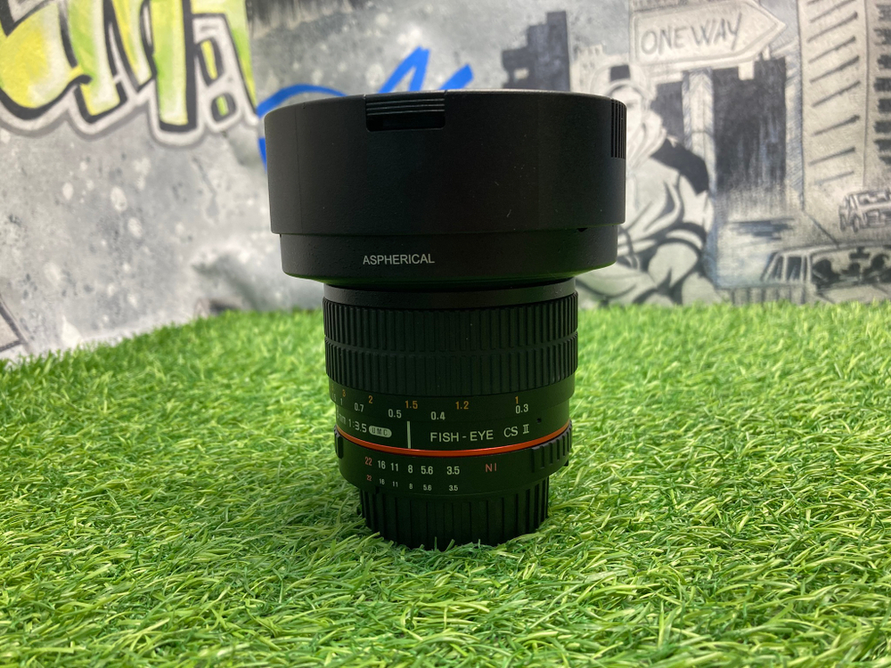 Samyang 8mm CS II Fish-eye Nikon F