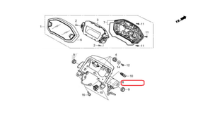 61315-KZZ-D20. STAY COMP., METER. Honda CRF250L (2017-2020)