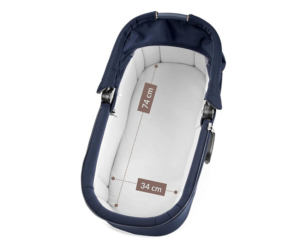 Коляска 2 в 1 Peg Perego Vivace New Culla Flex Blue Shine