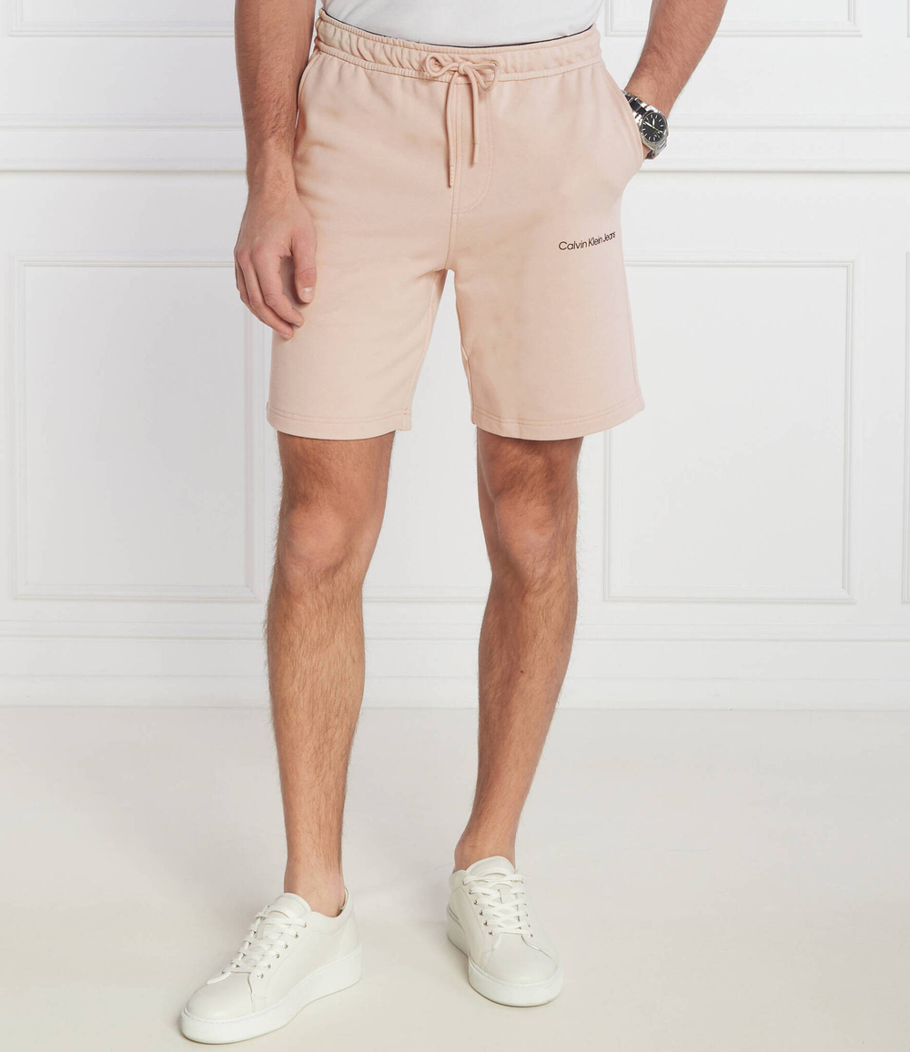 Шорты CALVIN KLEIN JEANS - пудро-розовый(J30J325133)