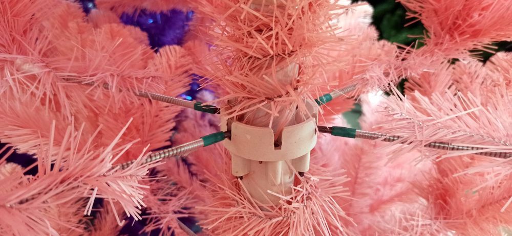 Искусственная розовая елка «Фламинго» (пвх) 3 м