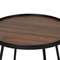 Кофейный стол Calipa Ø60х55 см, шпон ореха