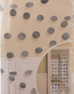 Гирлянда Круги Silver блеск 2,1м 6шт