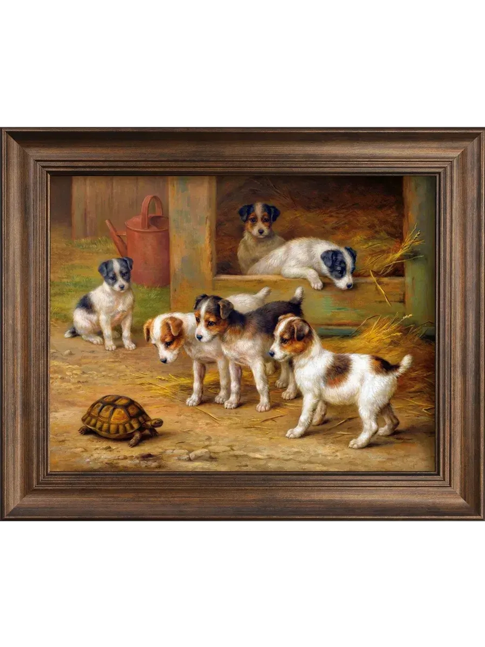 Картина интерьерная на холсте в раме 25*31 см