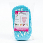 Голубые SPA-носочки на основе натуральных масел «Питание и увлажнение» (Цвет: голубой)