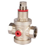 ROMMER Редуктор давления PN25 3/4" (с выходом под манометр 1/4")