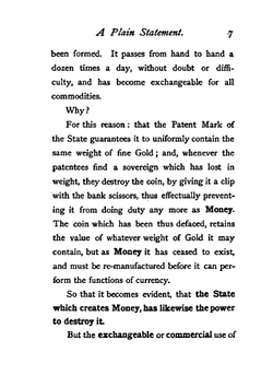 Gold and silver money. Part I.–A plain statement. Part II.–Objections answered | Paul Frederick Tidman