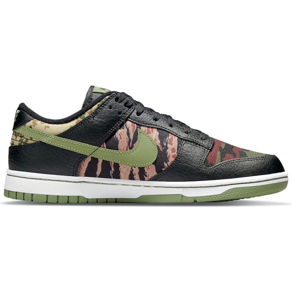 Кроссовки Nike Dunk Low SE Black Multi-Camo