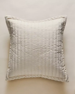 ZARA HOME НАВОЛОЧКА ДЛЯ ДЕКОРАТИВНОЙ ПОДУШКИ ИЗ ХЛОПКА, СЕРЫЙ/БЕЖЕВЫЙ