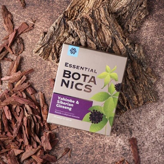 Йохимбе и сибирский женьшень Essential Botanics