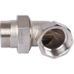 Разъемное соединение (американка) угловое STOUT - 2" (ВР/НР, никелированное, уплотнение o-ring)