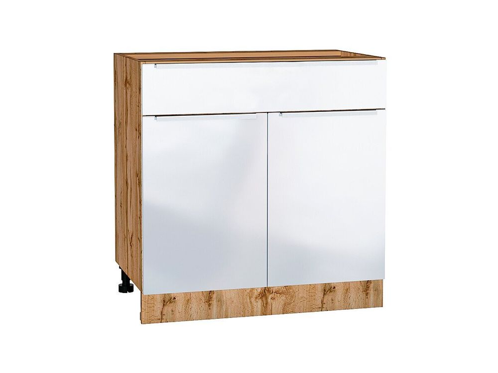 Шкаф нижний с 2-мя дверцами и ящиком Фьюжн