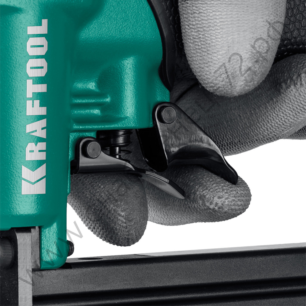 KRAFTOOL F18/50C, скобы тип 55 (19 - 40 мм) / 300 (15 - 50мм), пневматический нейлер-степлер (гвозде/скобозабиватель) 2-в-1 (31962)