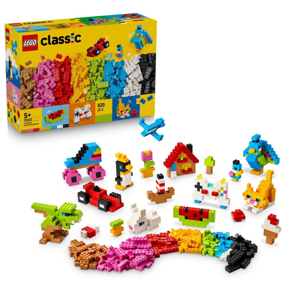 Конструктор LEGO Classic 11045 Творческие разноцветные кубики — фото 1