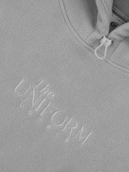 Худи UNIFORM Fleece Locals серый