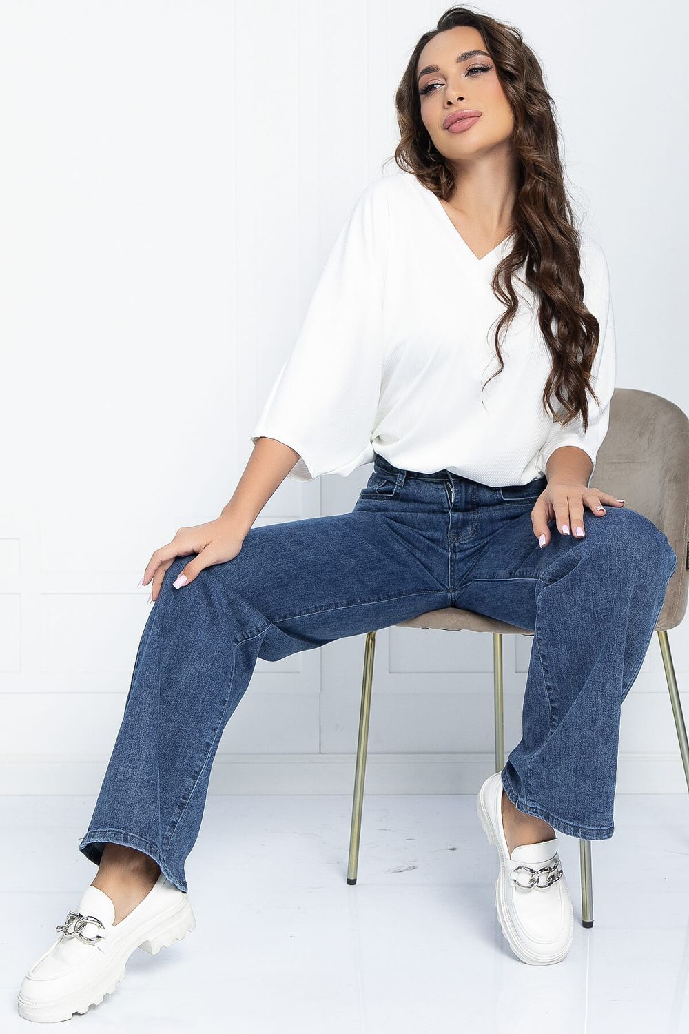 Джинсы Джесси (синие) Б11516 LT Collection