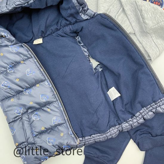 Комплект утепленный "Forest team" синий