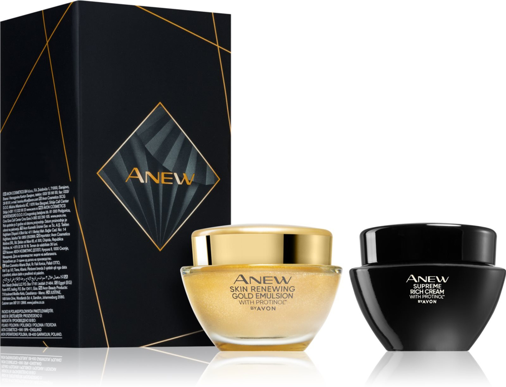 Avon Anew - подарочный набор (лицо и шея) /       / GTIN 2800018252839