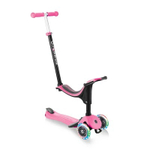 Самокат Globber Go Up Sporty Plus Lights розовый