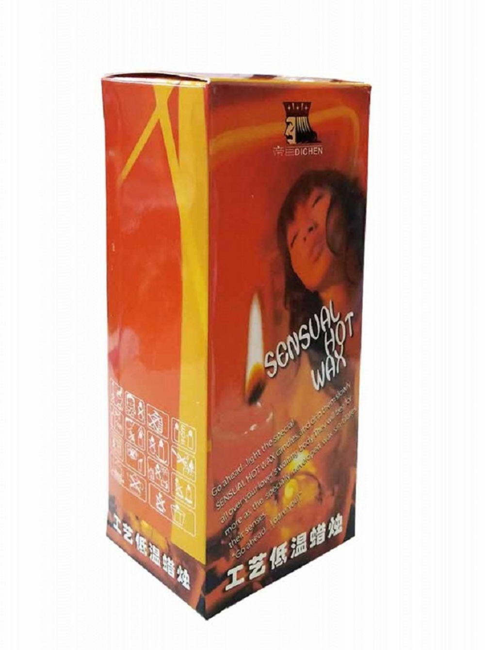 Низкотемпературные свечи БДСМ Фаллос цветные 3 шт