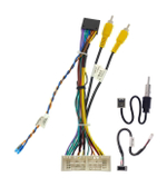 Комплект рамки с разъёмами 9" KIA Rio 4 2020-2022 глянец - Car-Smart 7220G