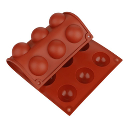 Силиконовая форма «Полусфера» 4 см, 15 ячеек