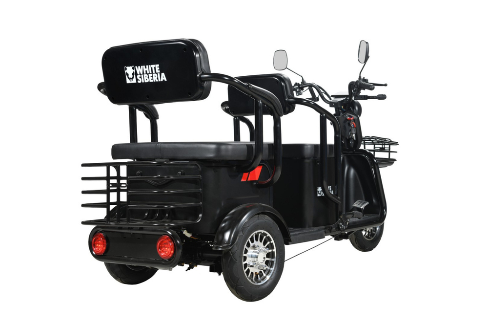 Электротрицикл WHITE SIBERIA SIBTRIKE R 2000W