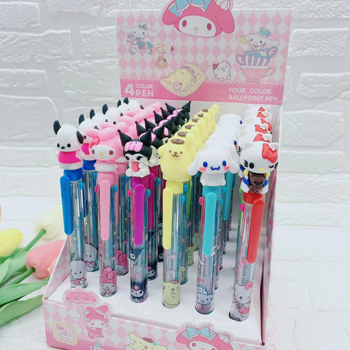 Ручка 4 цвета "Pups"